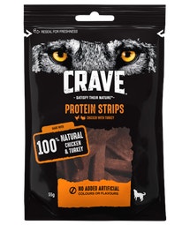 CRAVE™-PROTEIN STRIPS KALKKUNAA AND KANAA image